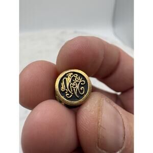 Vtg Weight Watchers Monogram Logo Brooch 10 Lb Loss Award Badge Pin Unisex